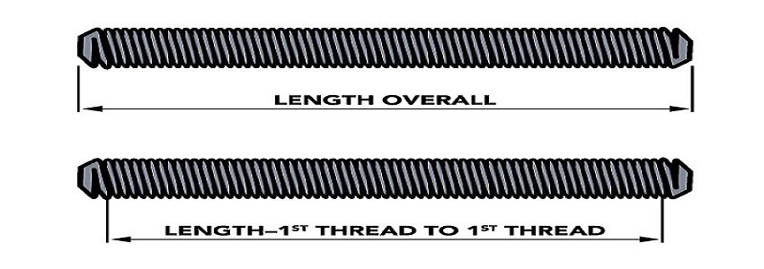 Threaded Rod dimensions