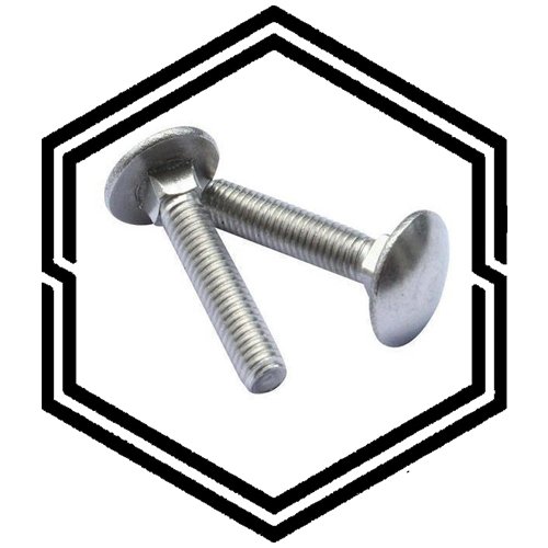Copper Nickel  Carriage Bolt