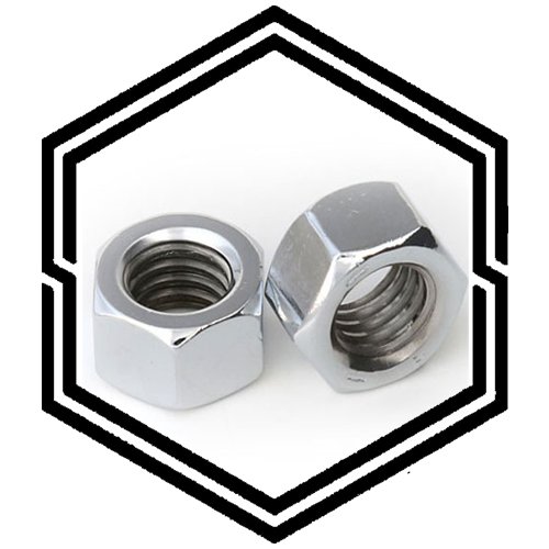 SS 254 SMO Hex Head Nuts