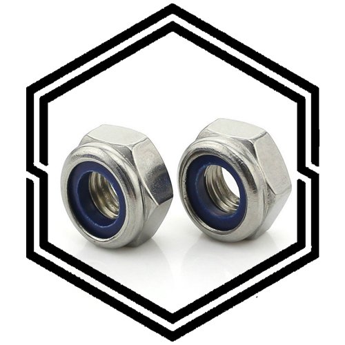 Grade AL-6XN SS Lock Nut