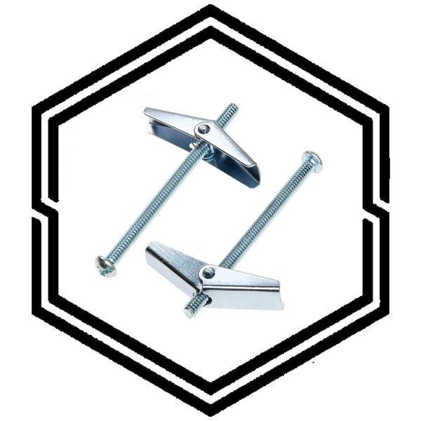 2.4066 Nickel Alloy Toggle Bolts